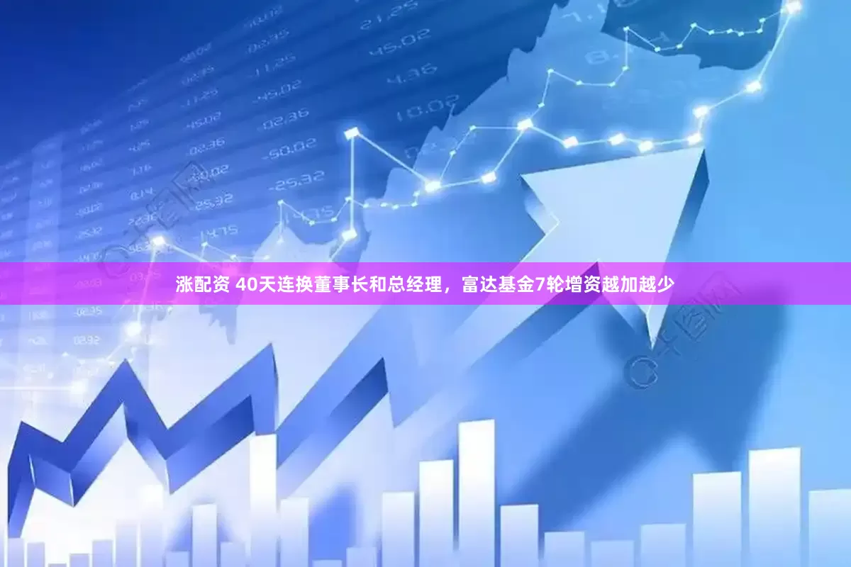涨配资 40天连换董事长和总经理，富达基金7轮增资越加越少