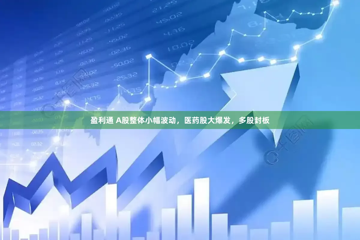 盈利通 A股整体小幅波动，医药股大爆发，多股封板